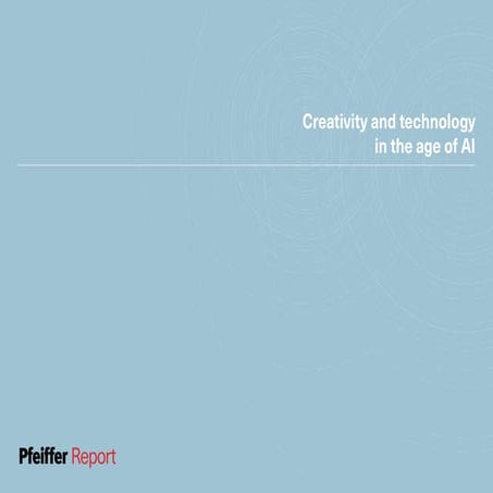 Creativity and AI Report