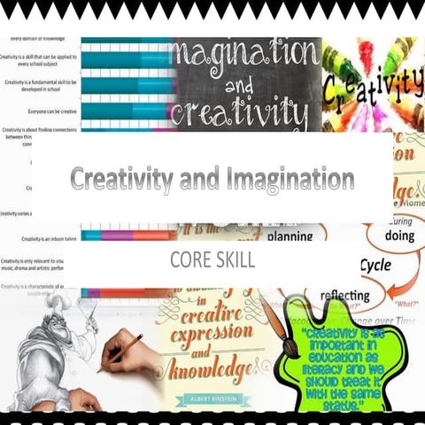 Creativity and imagination
