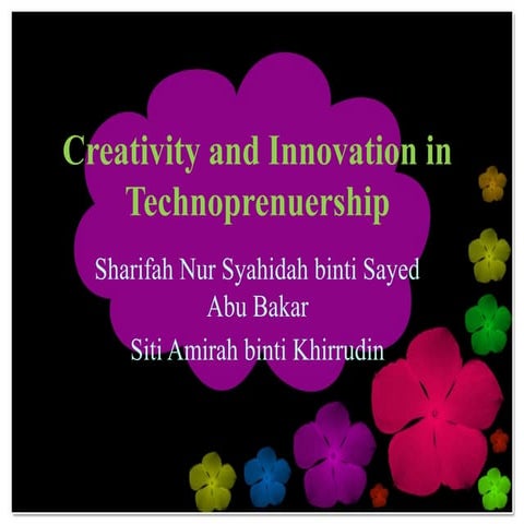 Creativity and Innovation