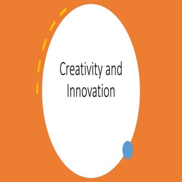 Creativity and innovations marketing  .pptx