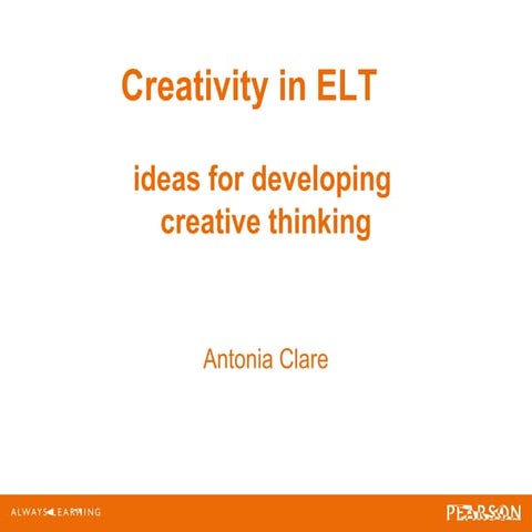 Creativity in elt_slides