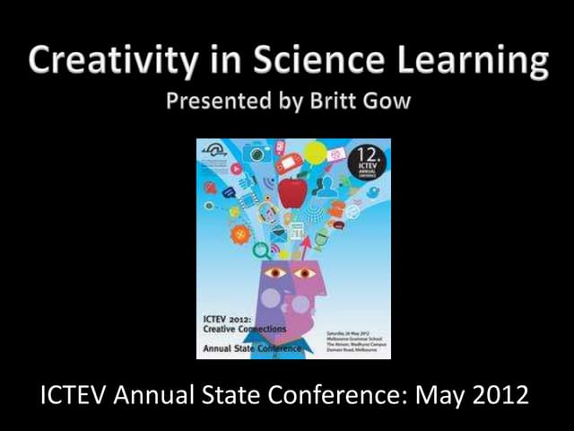 Creativity in Science Learning