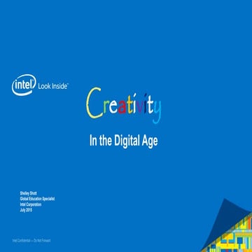 Creativity in the classroom by Shelley Shott