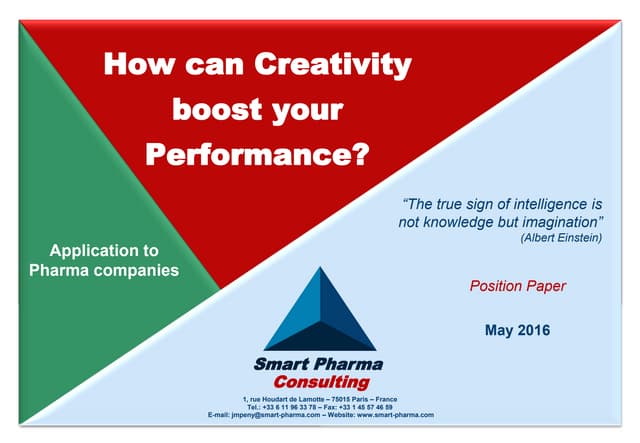 Creativity and Performance