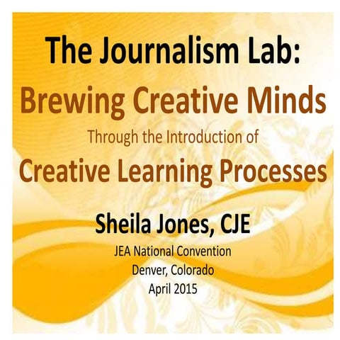 Creativity presentation 2015