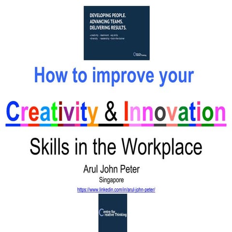 Improving Creative Thinking Skills