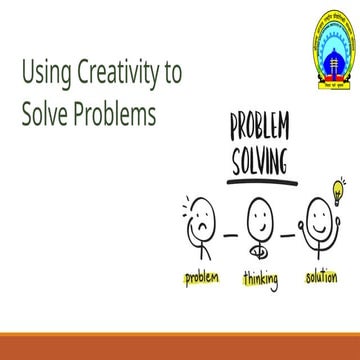 creativity to solve problems sem III.pptx