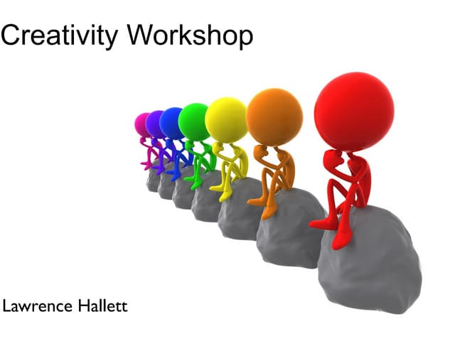 Creativity workshop 2014