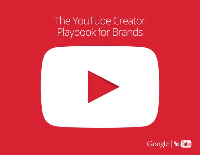 Creator playbook for brands