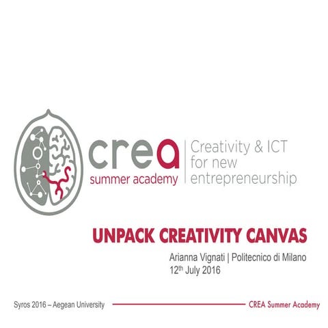 Crea Summer Academy