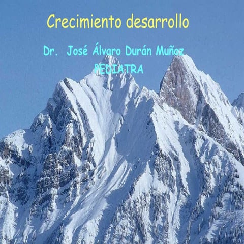 Crecimiento Desarrollo