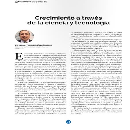 CONCYTEC: Crecimiento a través de la Ciencia y Tecnología