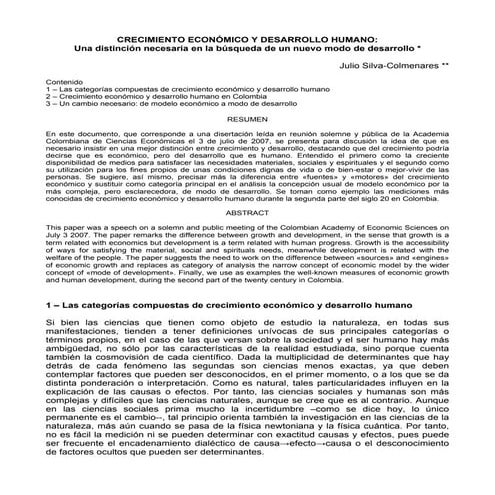Crecimiento economico desarrollo_humano_fabian cifuentes