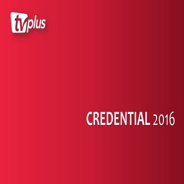TVPLUS Credential 2016   vne - 17 may,2016