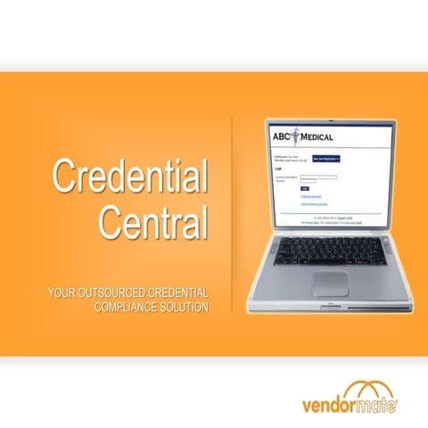 Credential central presentation 