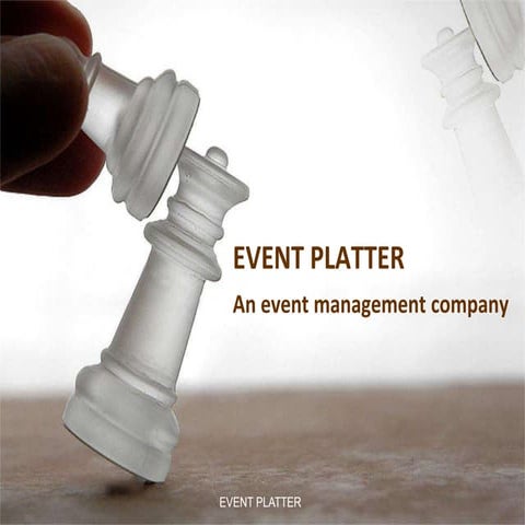 Credentials event platter