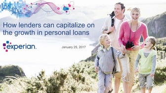 How lenders can capitalize on the growth in personal loans