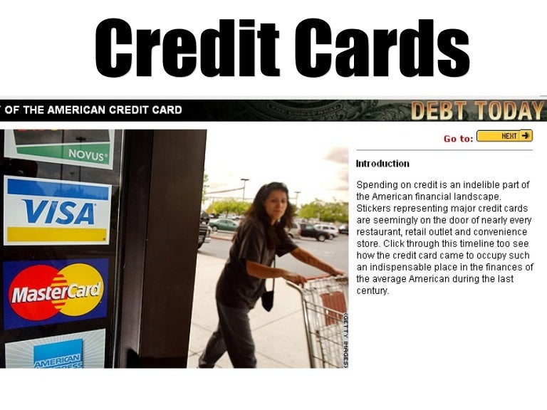 Credit Card History Credit Card History