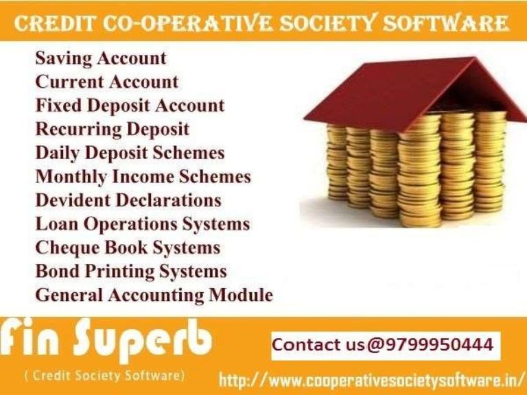 Credit cooperative society software