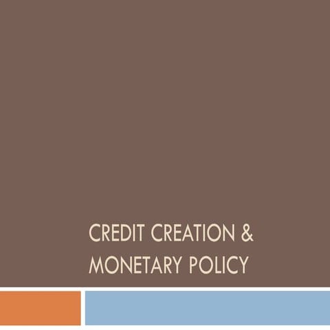 Credit+creation+&+monetary+policy