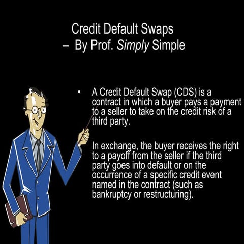 Credit default swaps