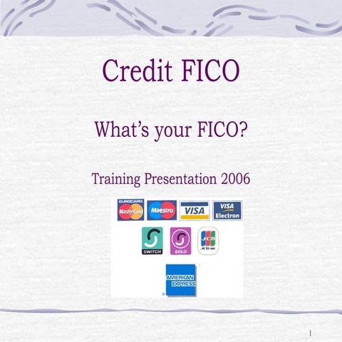 FICO - How Does It Work