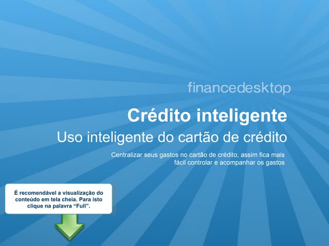 Credito Inteligenteo Uso Inteligent...