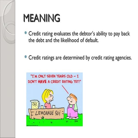 Credit rating