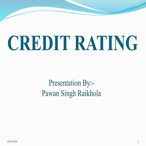 Credit rating