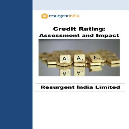 Credit Rating Assessment & Impact