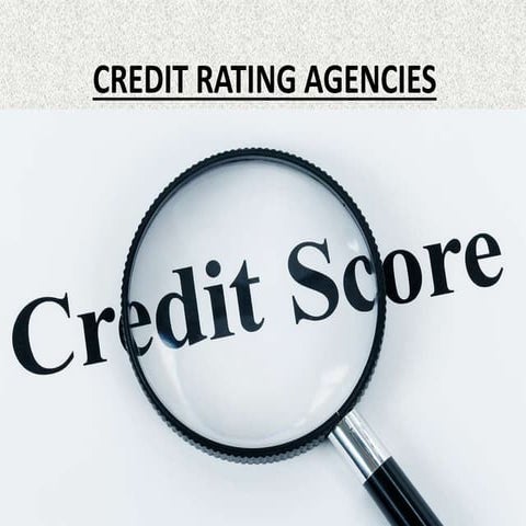 Credit rating agencies