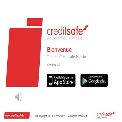 Tutoriel Application Creditsafe mobile | PPS