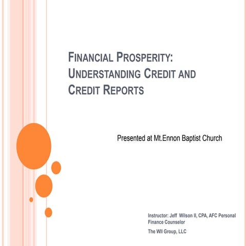 Credit Score and Debt basics 2nd edition