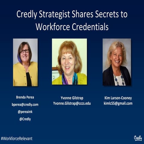 Credly Strategist Shares Secrets to Workforce Credentials