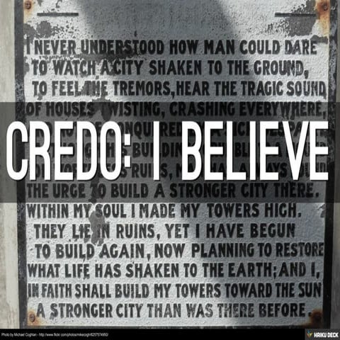 Credo: Connected Learning Values