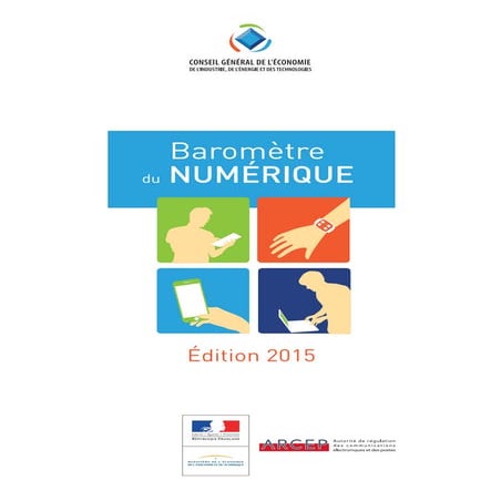 Credoc rapport enquete diffusion tic france cge arcep nov2015