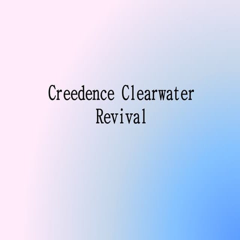 Creedence Clearwater Revival