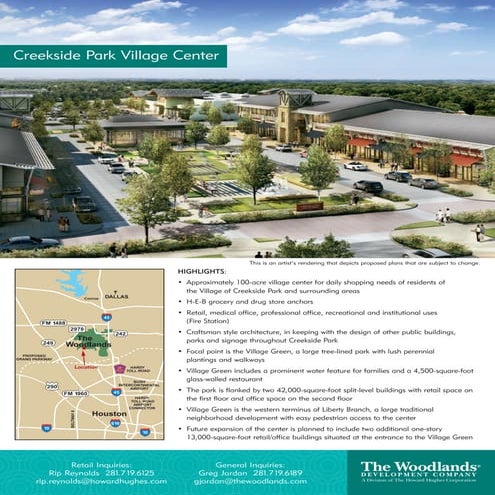 Creekside parkvillage 2013