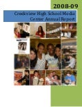 Creekview High School Media Center Annual Report 2008 09