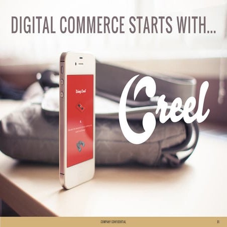 Digital Commerce starts with Creel