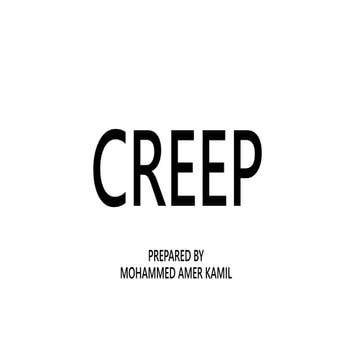 Creep
