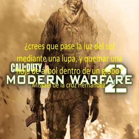 Crees que pase la luz del sol