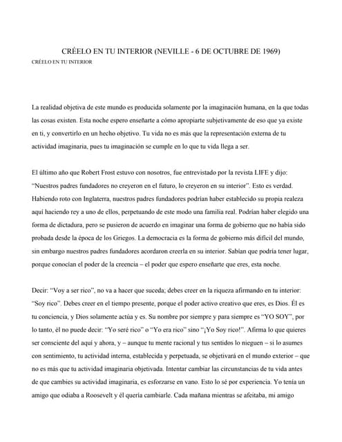 CRÉELO EN TU INTERIOR MOTIVACION Y SUPERACION