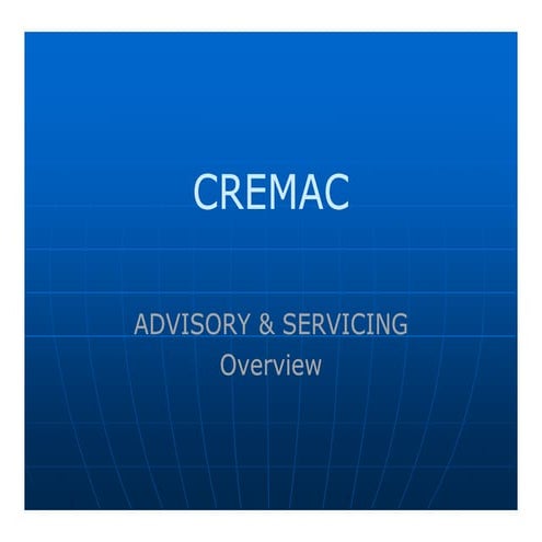 CREMAC Business Deck