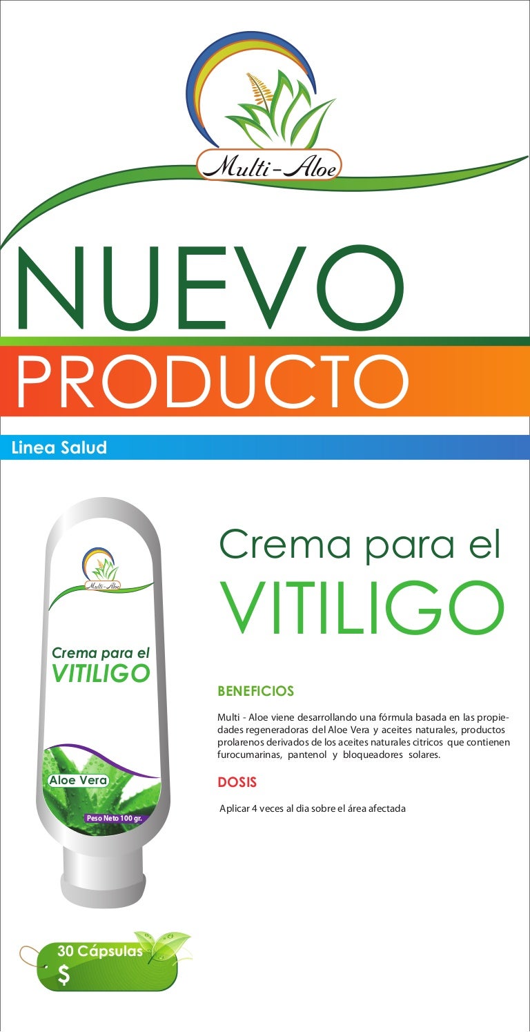 Crema para el vitiligo