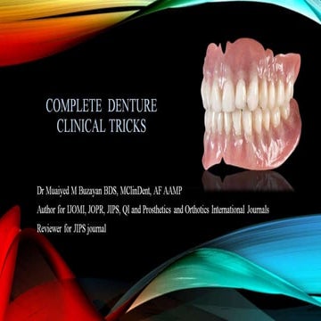 CD clinical tricks (ADEC one day CD)