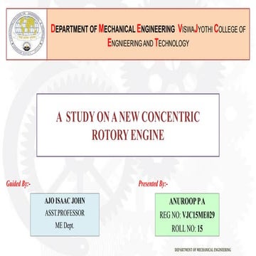 SARM Engine - A new concept of Concentric Rotary Engines 