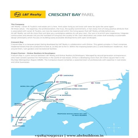 LnT Crescent Bay, Bhoiwada Parel, Mumbai