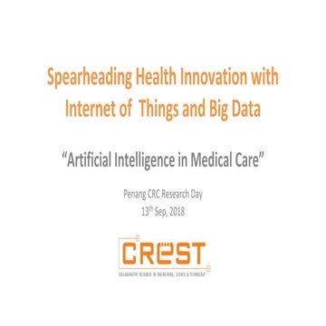 Spearheading Health Innovation with Internet of Things and Big Data