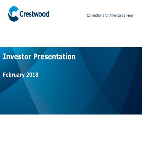 Crestwood investor deck february 2018